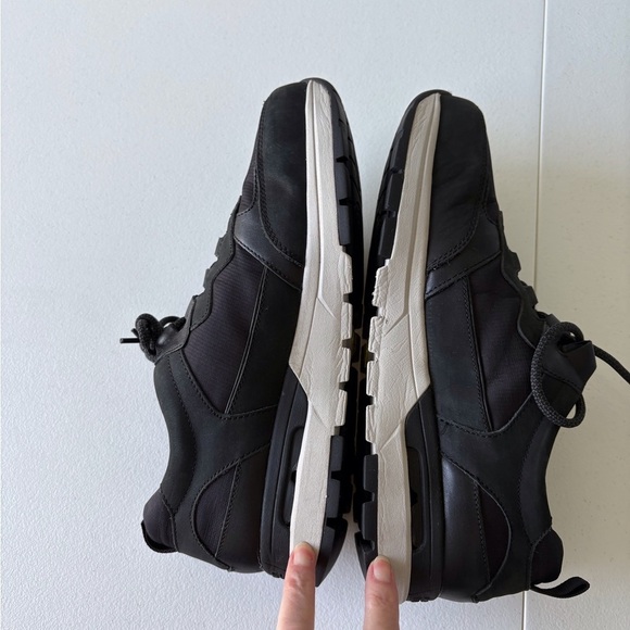 Rockport Works “Pulse Tech” Size 9.5 Wide Women Black Comp toe Sneaker - Picture 3 of 13